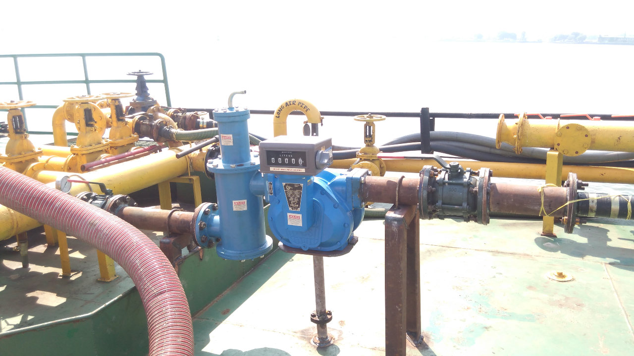 Diesel Transfer Flow meter for ship and vessel