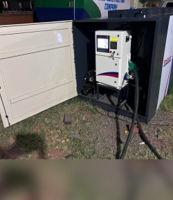 Dispenser with static tank