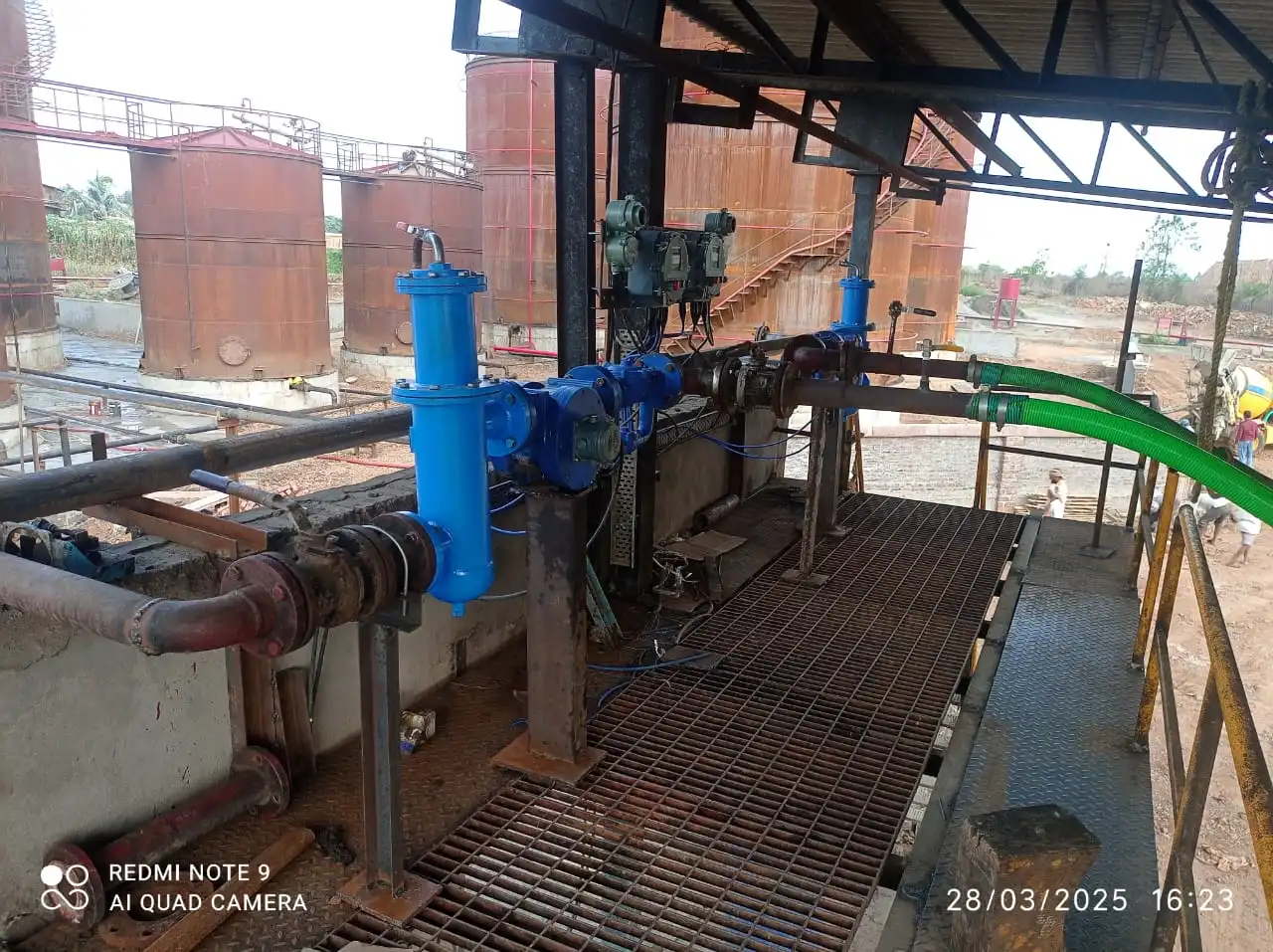 Distillery Tanker Loading Flow meter
