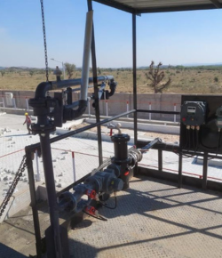 Top loading facility in mining area