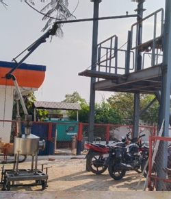 Flow meter calibration with proving tank