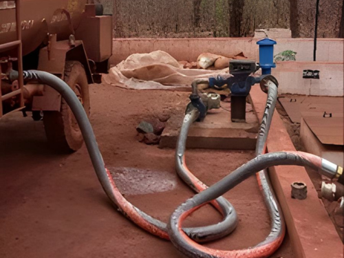 Tanker Unloading Flow Meter