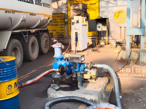 Tanker Unloading Flow Meter